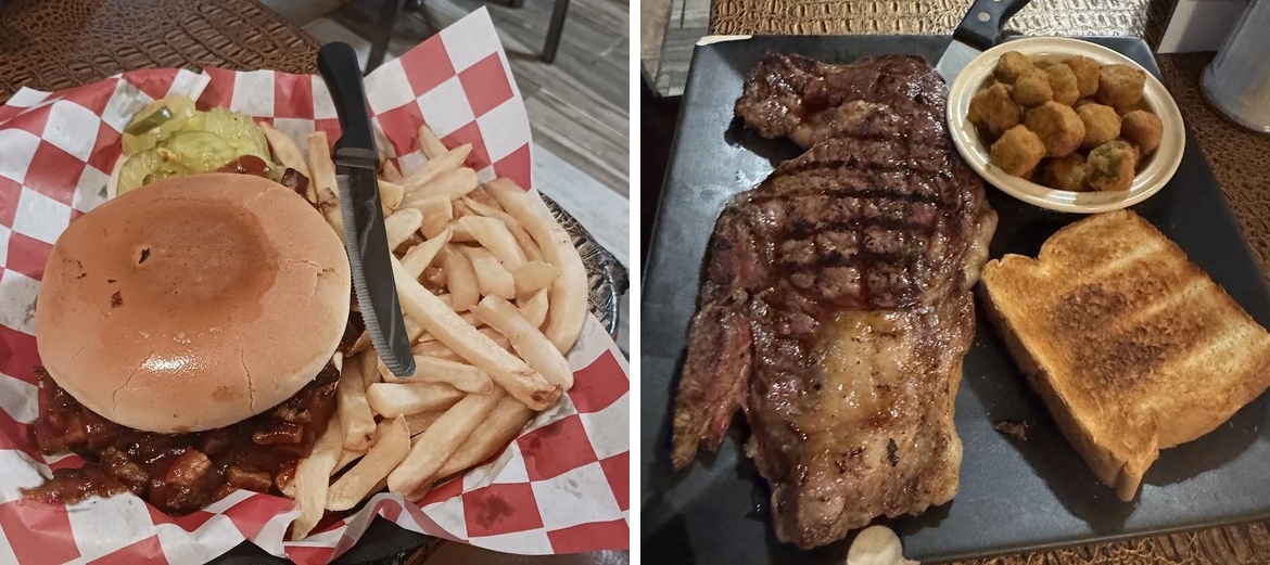 Country Store Restaurant Menu