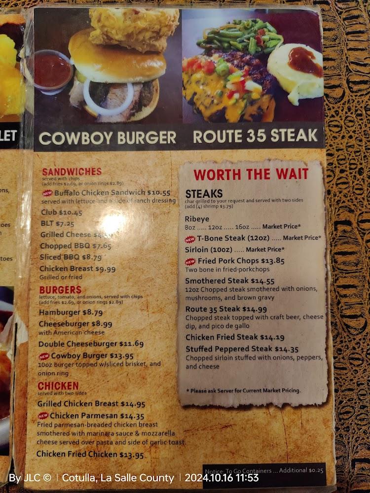 Country Store Restaurant Menu image 2